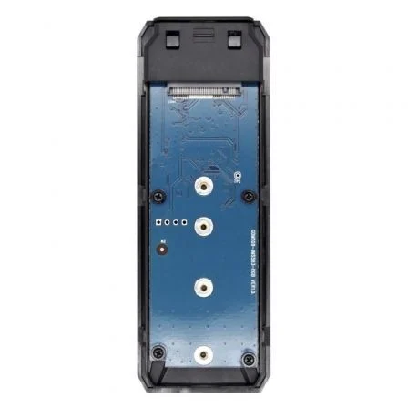 Aisens Caja Externa M.2 NVMe RGB Gaming ASM2-RGB013B Negra